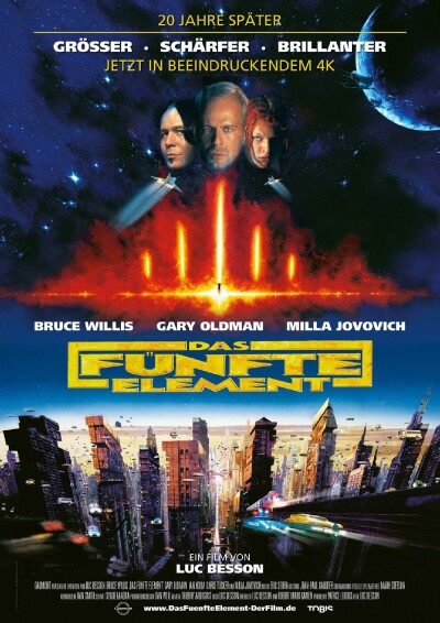 Filmplakat Das Fünfte Element