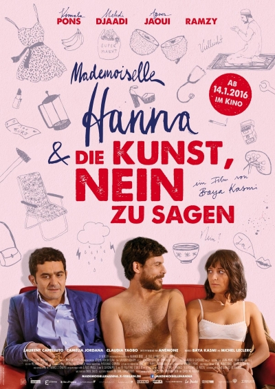 Filmplakat Mademoiselle Hanna und die Kunst Nein zu sagen