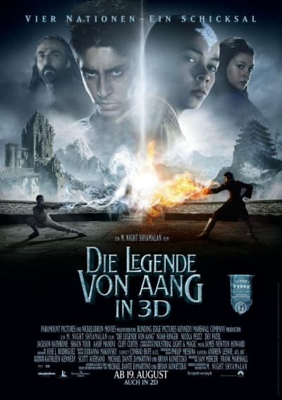 Filmplakat Die Legende von Aang