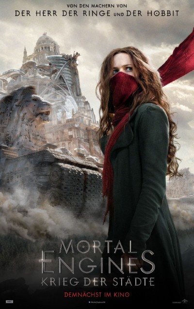 Filmplakat Mortal Engines: Krieg der Städte