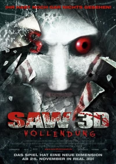 Filmplakat Saw - Vollendung