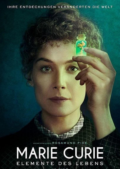 Filmplakat Marie Curie - Elemente des Lebens