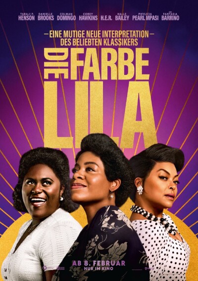 Filmplakat Die Farbe Lila