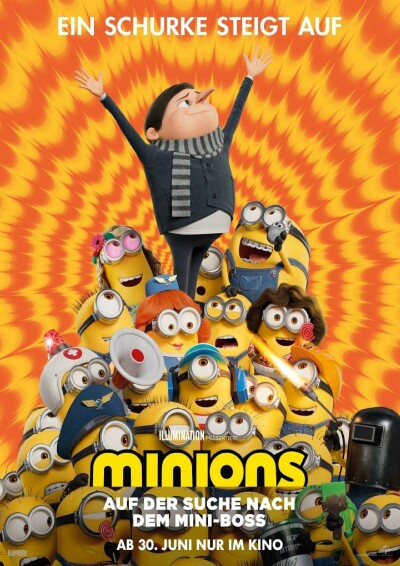 Filmplakat Minions - Auf der Suche nach dem Mini-Boss
